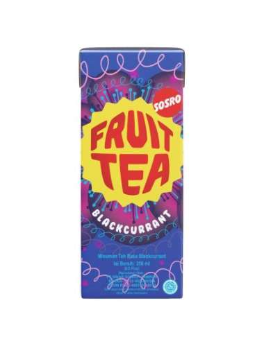 SOSRO FRUIT TEA BLACKCURRANT 250ML TTA