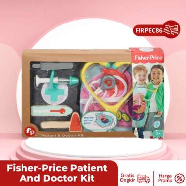 fisher price doctor apron / mainan edukasi dokter satu set Multicolor