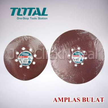 TOTAL Amplas Bulat 6 - 9 Inch Sanding Sheet Random Orbit Sander 6 Inch