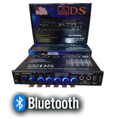 Parametrik Audio Mobil Equalizer Bluetooth Karoke ADS AB-999KEQ Multicolor