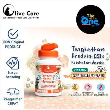 Olive Care Vitamin Kucing HAMIL & MENYUSUI untuk Induk Kucing