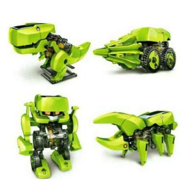 mainan edukasi robot solar dino