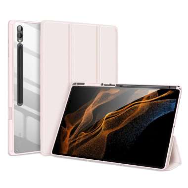 Case Samsung Tab S9 | Tab S9 Plus | Tab S9 Ultra - Dux Ducis TOBY Cover Casing Tab S9 Ultra Pink