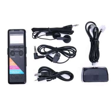 Voice Recorder Digital Professional Dual Mic Metal casing