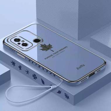 Case Redmi 12C / Redmi 10C Softcase Mapel Plating Pelindung Back Cover REDMI 10C UNGU