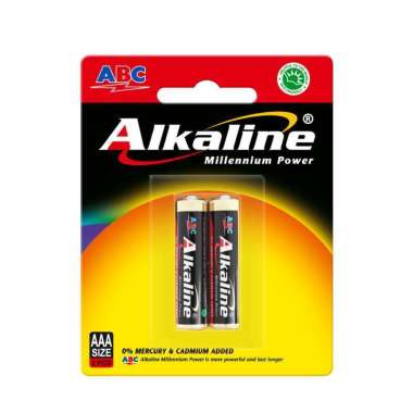 ABC Alkaline Baterai AAA / A3 LR03 Isi 2