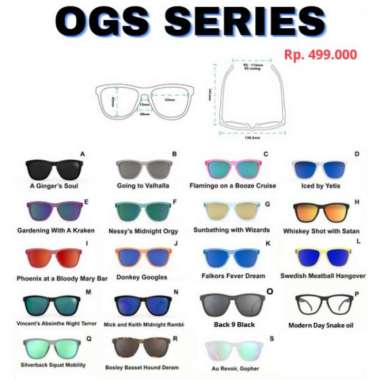 KACAMATA GOODR OG RUNNING SUNGLASSES KACAMATA HITAM SEPEDA LARI GOODR