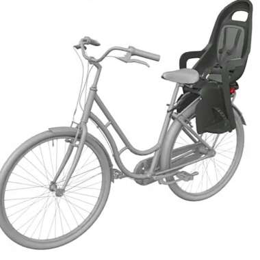 Kursi Bayi Sepeda - Polisport Baby Carrier Sepeda Groovy Multicolor