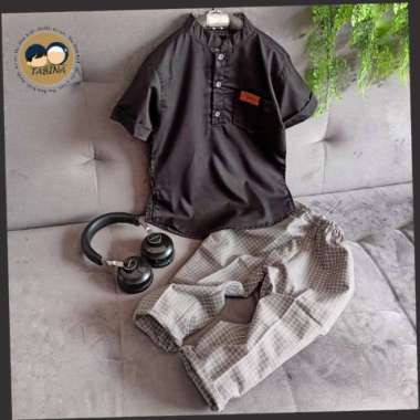 [Tabina] Setelan Koko Kurta Anak Sampai Remaja Lengan Pendek Multicolor