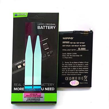 Baterai Hippo Infinix Hot 10s / 10 Play Bl 58BX 5960 mAh Garansi Resmi