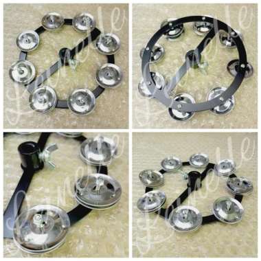 Tamborin untuk Hi-Hat Drum Perkusi Single