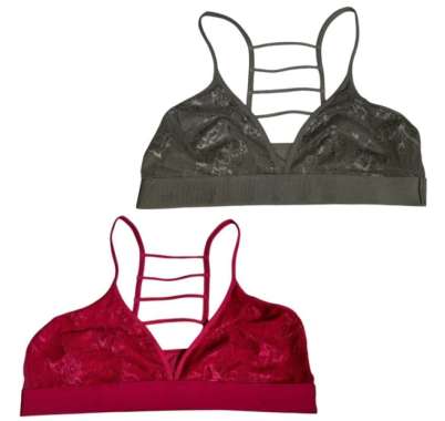 Bra Bralette Joe Boxer Renda 2 Color Green M