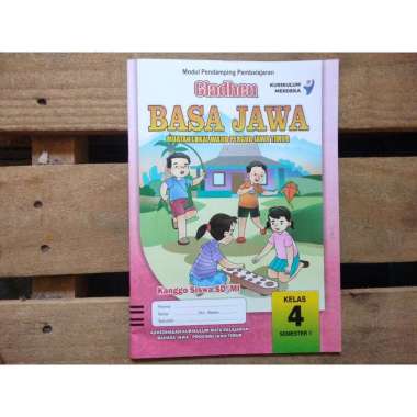 Buku LKS Gladhen Bahasa Jawa Kelas 1 Dan 4 Merdeka GANJIL 2022 Kelas 4