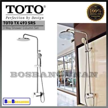 Keran Shower TOTO TX493SRS (Hot & Cold) / Kran Shower Collum Set TOTO