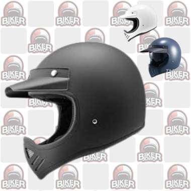 ZEUS HELM ZS916 D SOLID ZS916D - ZEUS 916 RETRO CLASSIC White