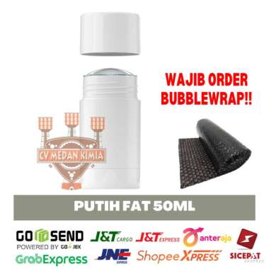 botol deodorant kosong botol deodoran tube kosong plastik akrilik 50ml 30ml 15ml 50ml putih fat