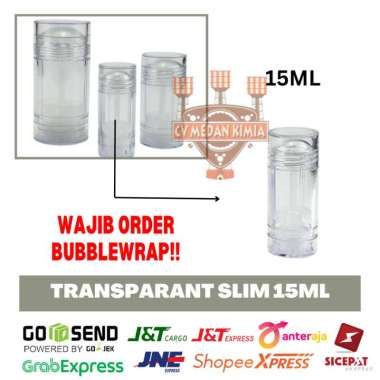 botol deodorant kosong botol deodoran tube kosong plastik akrilik 50ml 30ml 15ml 15ml transparant slim