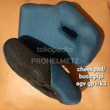 Busa Pipi Cheek Pad Helm Agv Gp1 / Agv K3 Size M Multicolor