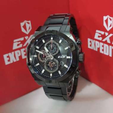 JAM TANGAN PRIA EXPEDITION ORIGINAL EXP 6385 BC FULL BLACK