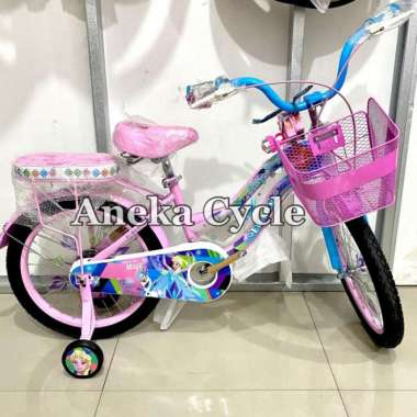 sepeda anak cewek mini element 18 frozen sepeda anak perempuan - Multicolor