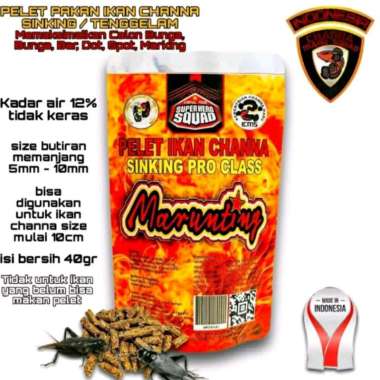 Pelet Marunting Squad Channa Maru Khusus Bunga