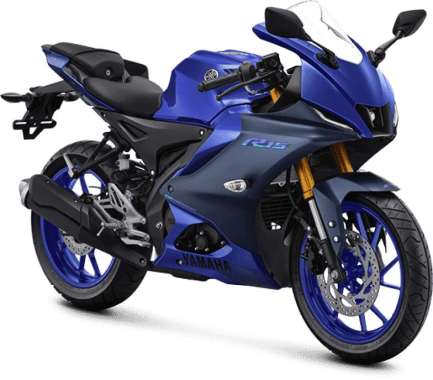 Yamaha All New R15 155 VVA CONNECTED Sepeda Motor [OTR Jabodetabek] Icon Blue Bogor