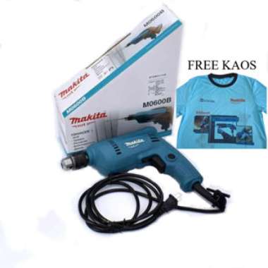 MAKITA M0600B Mesin Bor Besi Bor Kayu 10mm M 0600 B Penerus Mesin Bor Maktec MT60