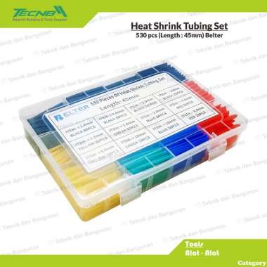 Isolasi Bakar Heat Shrink Tube Selang Bakar 530pcs 45mm Belter
