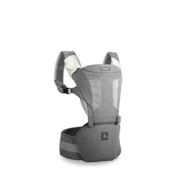 I-Angel Magic 7 Hip Seat Gendongan Bayi Terstruktur Abu-abu