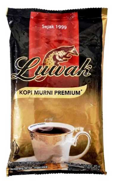 KOPI BUBUK LUWAK MURNI PREMIUM 65GR