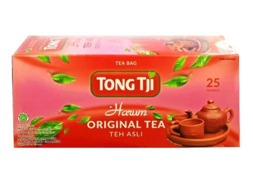 Promo Harga Tong Tji Teh Celup Original Tea Extra Harum Tanpa Amplop per 25 pcs 2 gr - Blibli