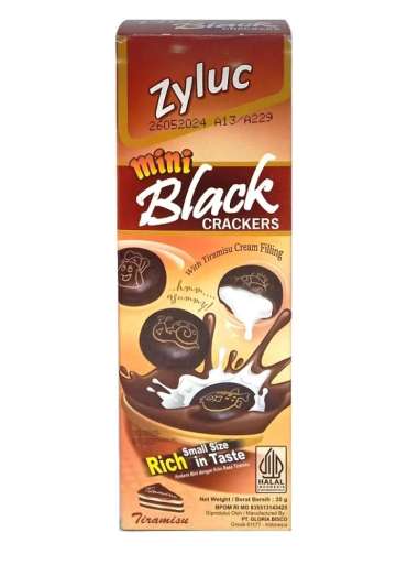 COKLAT BISKUIT ZYLUC MINI BLACK TIRAMISU 35GR