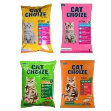 Makanan Kucing Cat Choize Kitten 800gr Cat Choize Adult 1kg Kitten Salmon