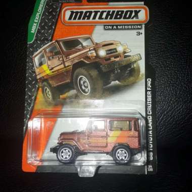 Matchbox Toyota Land Cruiser Fj40 Coklat Multicolor