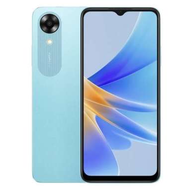 OPPO HANDPHONE A17K RAM 3/64GB EMAS / BIRU Biru