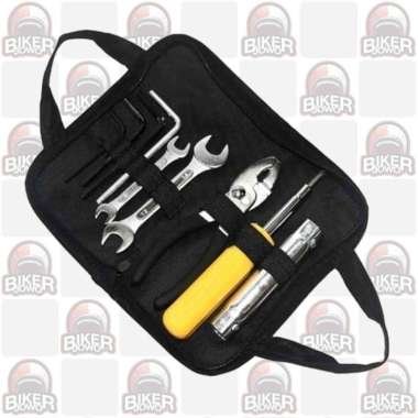 Toolspack Motor 8 Item - Krisbow Motocycle Tools Kit Biker