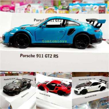 Porsche 911 Gt2 Rs Diecast Mobil Sport Kinsmart Multicolor