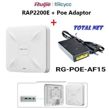 Ruijie RAP2200E RAP2200+POE-AF15 AC1300 Dual Band Ceiling AP