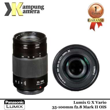 Panasonic Lumix G X Vario 35-100mm f2.8 II POWER O.I.S. Lens GARANSI RESMI