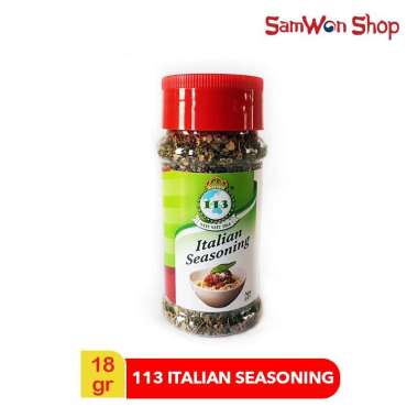 113 ITALIAN SEASONING 18 GR - ITALIAN HERBS BUMBU REMPAH INSTANT