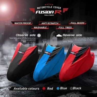 COVER / SARUNG MOTOR HONDA PCX PREMIUM QUALITY / SARUNG MOTOR FUSION R Merah