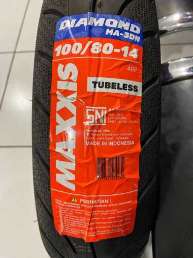 Ban Motor Beat / Vario / Mio MAXXIS DIAMOND MA-3DN 100/80-14 Tubeless
