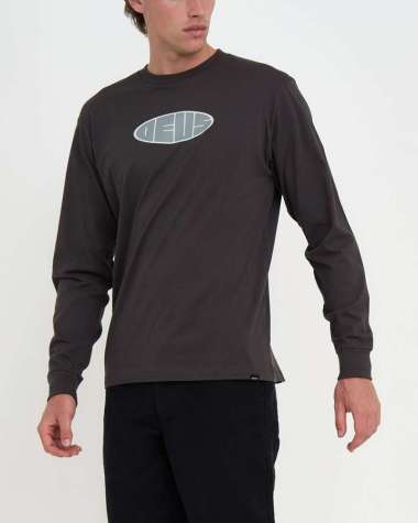 Deus Ex Machina - Eclipse Ls Tee - Anthracite ANTHRACITE M
