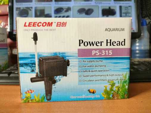 power head premium aquarium leecom ps 315 7 watt pompa celup aquarium