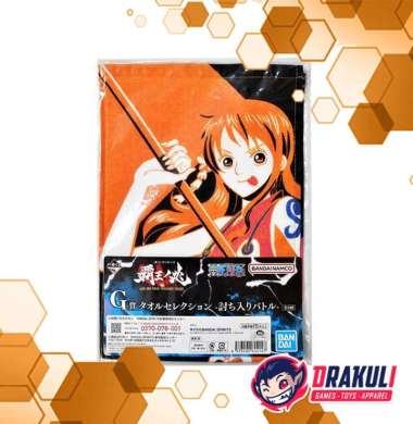 Prize G Ichiban Kuji One Piece Signs Of The Hight King - Nami Towel