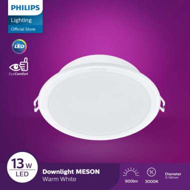 Lampu Philips Downlight 59464 Meson D125 13W 30K Kuning G5