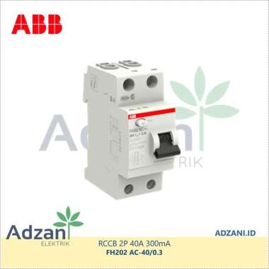 ABB ELCB/RCCB 2P 40A 300mA FH202 2CSF202006R3400