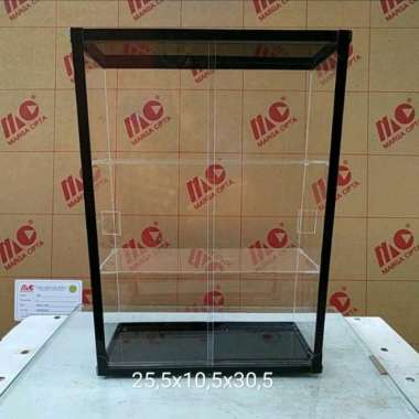 TERLARIS ETALASE AKRILIK RAK DISPLAY KOSMETIK TERLARIS