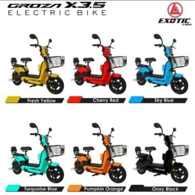 SEPEDA LISTRIK EXOTIC GROZA X3.5