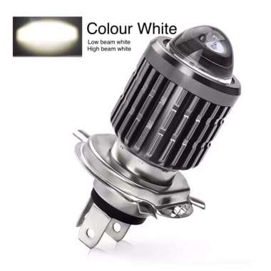 LAMPU LED UTAMA MOTOR MOBIL H4 LASER D2 18W PUTIH KUNING AC DC MOTOR GEDE VIXION R15 CBR CB150R CB 1